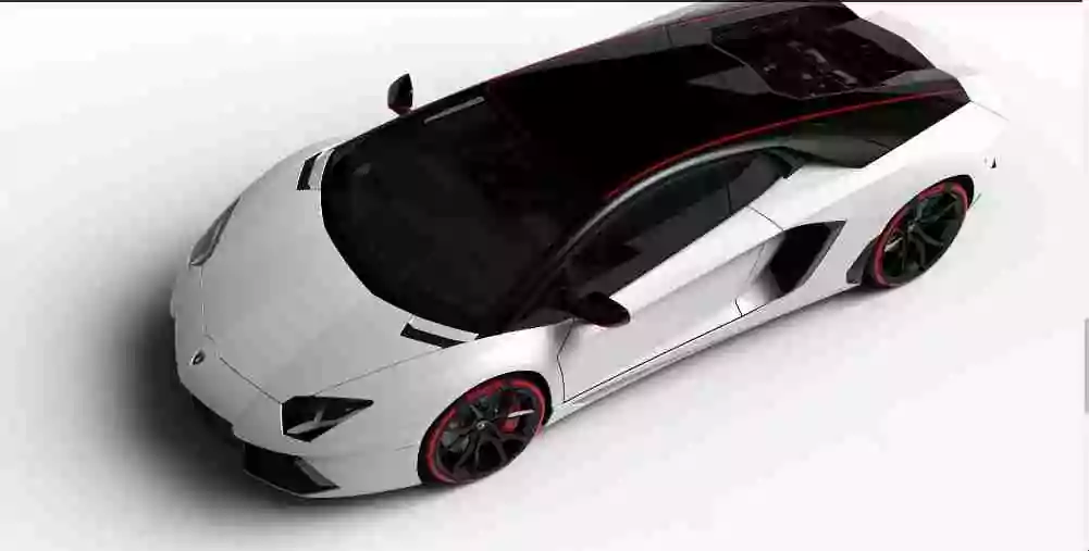 Lamborghini Aventador Pirelli Car Rent Dubai 